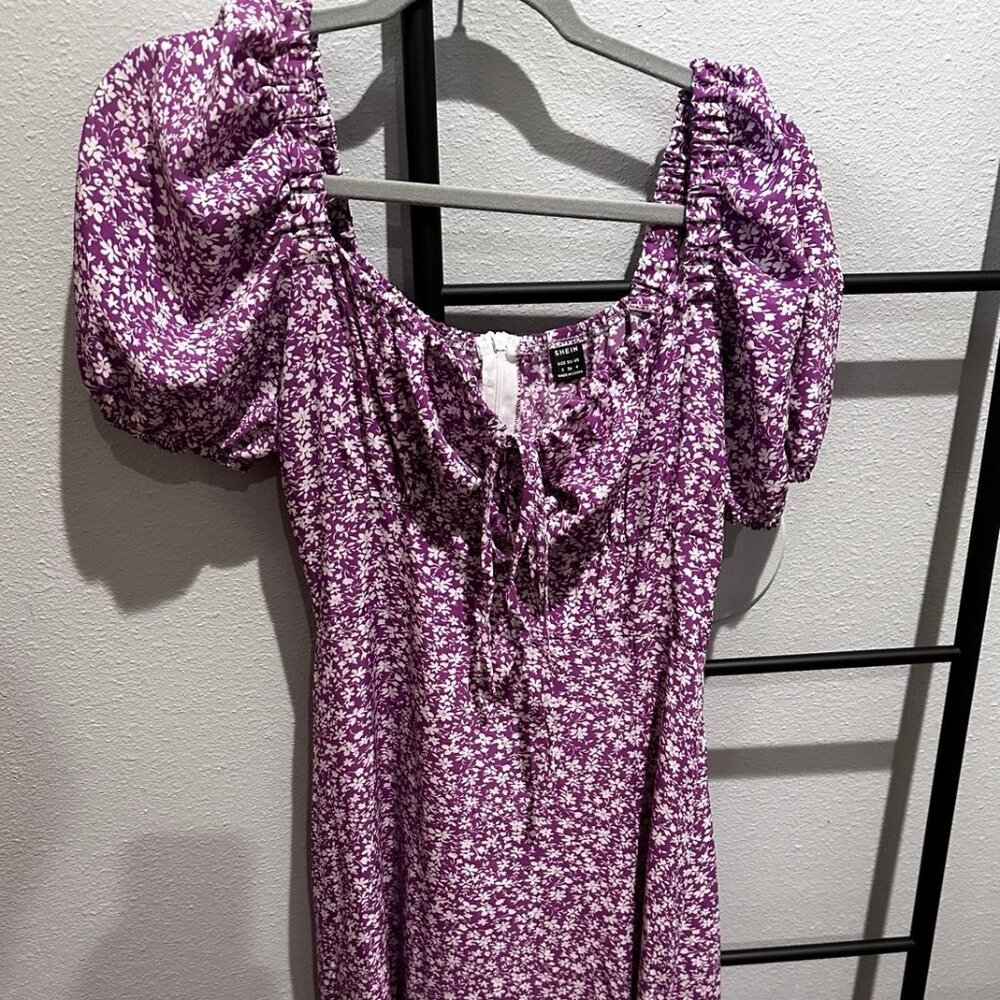 Milkmaid Floral Dress